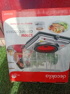 Energy Efficient 1200w Ceramic Cooker Decadeal Ceramic Cook