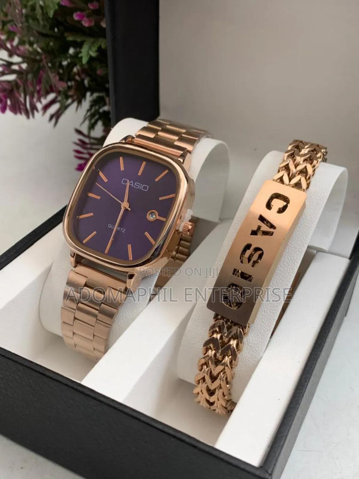 Casio Chain Watch and Bracelet