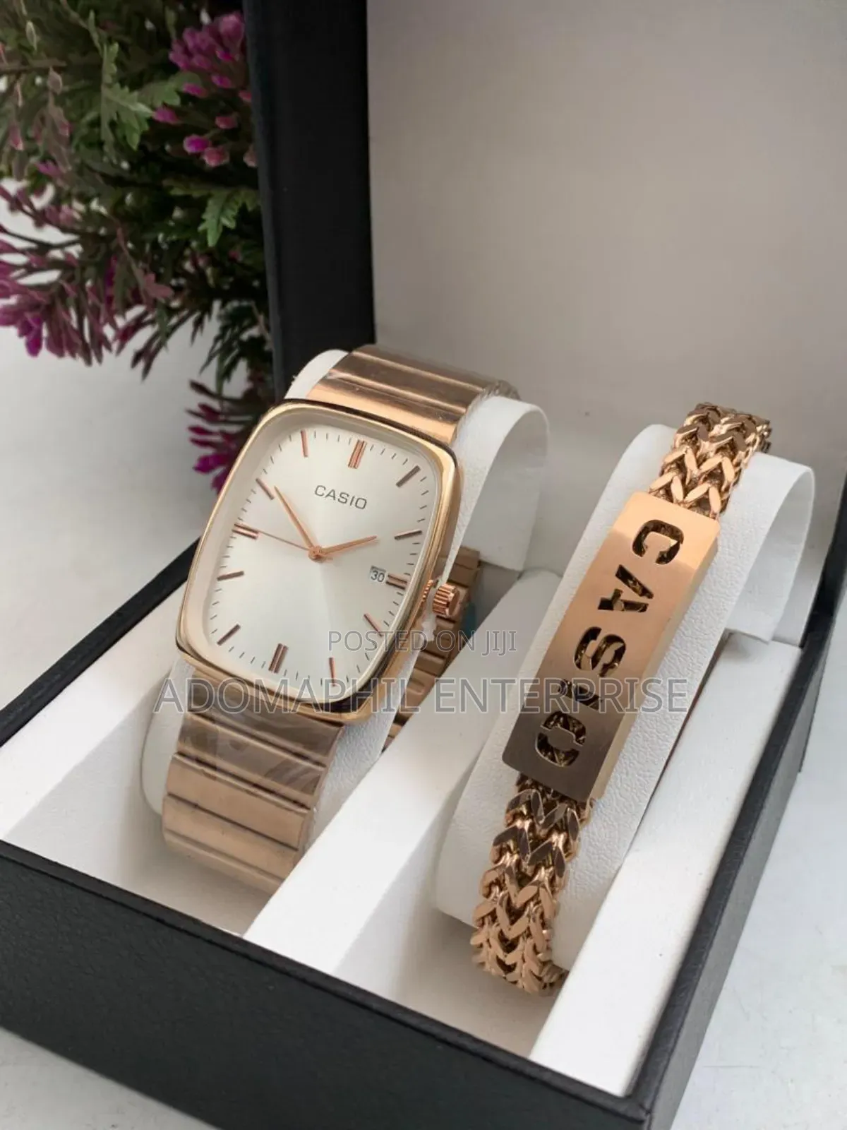 Casio Chain Watch and Bracelet