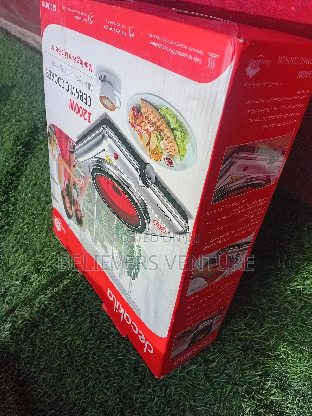 Decalife Premium Ceramic Cooker 1200w Ceramic Cooker 1200w