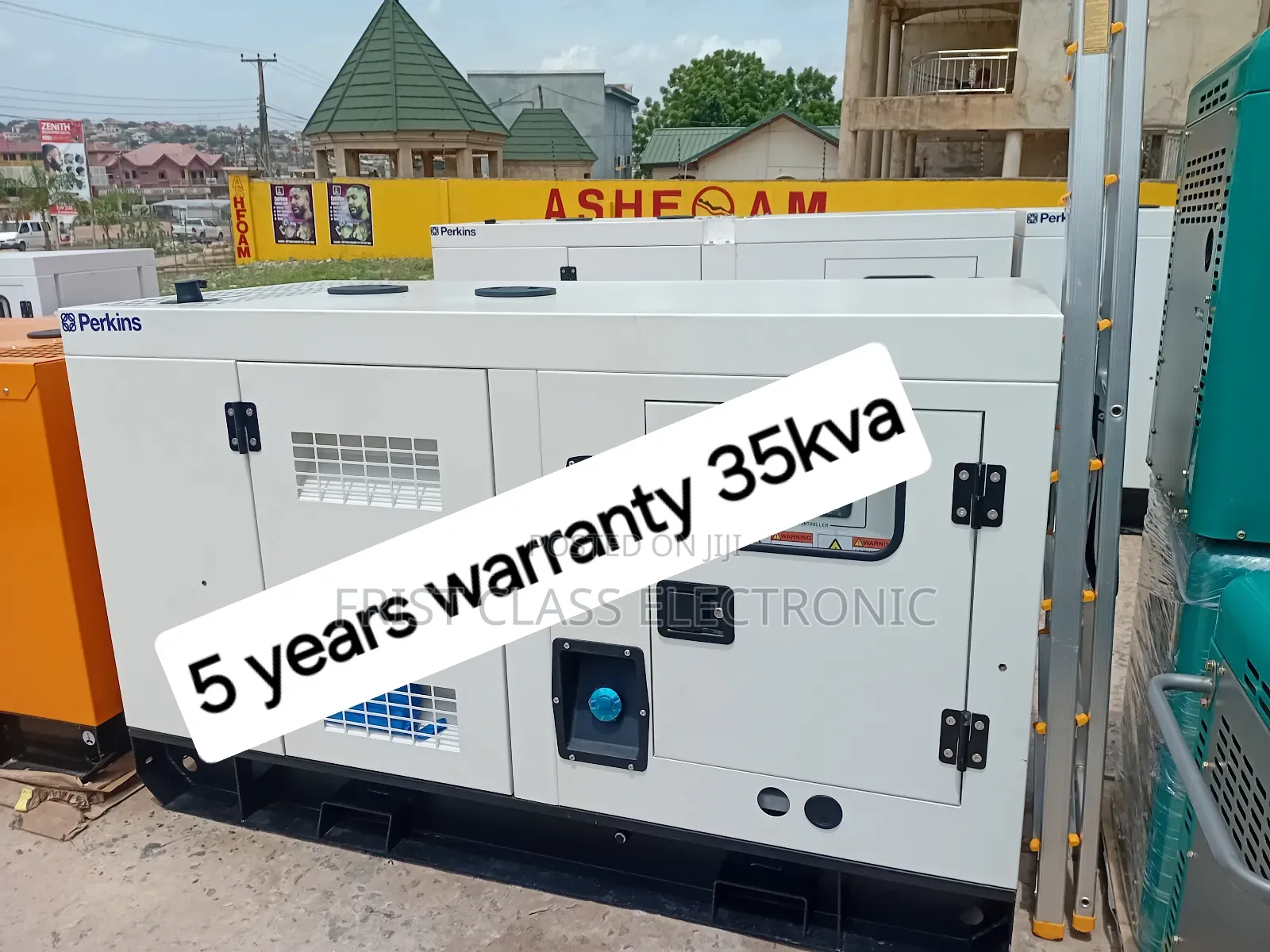 Warranted 35kva Silent Diesel Generator