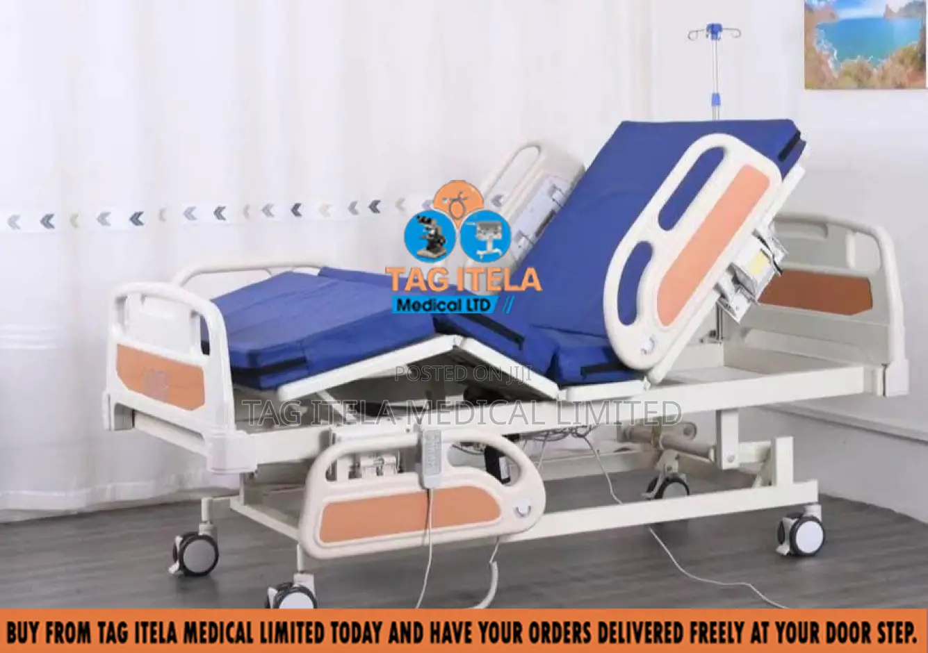 Hospital Electric Bed (5 Functions)