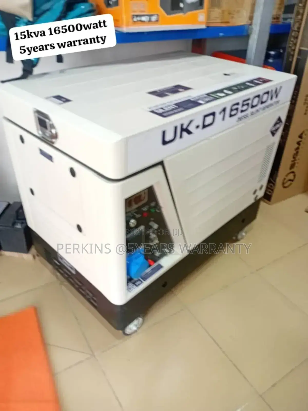Easy Start Generator 15kva 16500watt Uk Diesel Silent