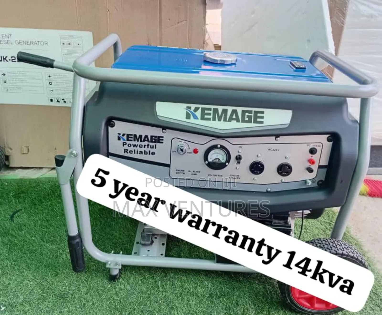Air Cooled 14kva Kemage Petrol Generator Japan