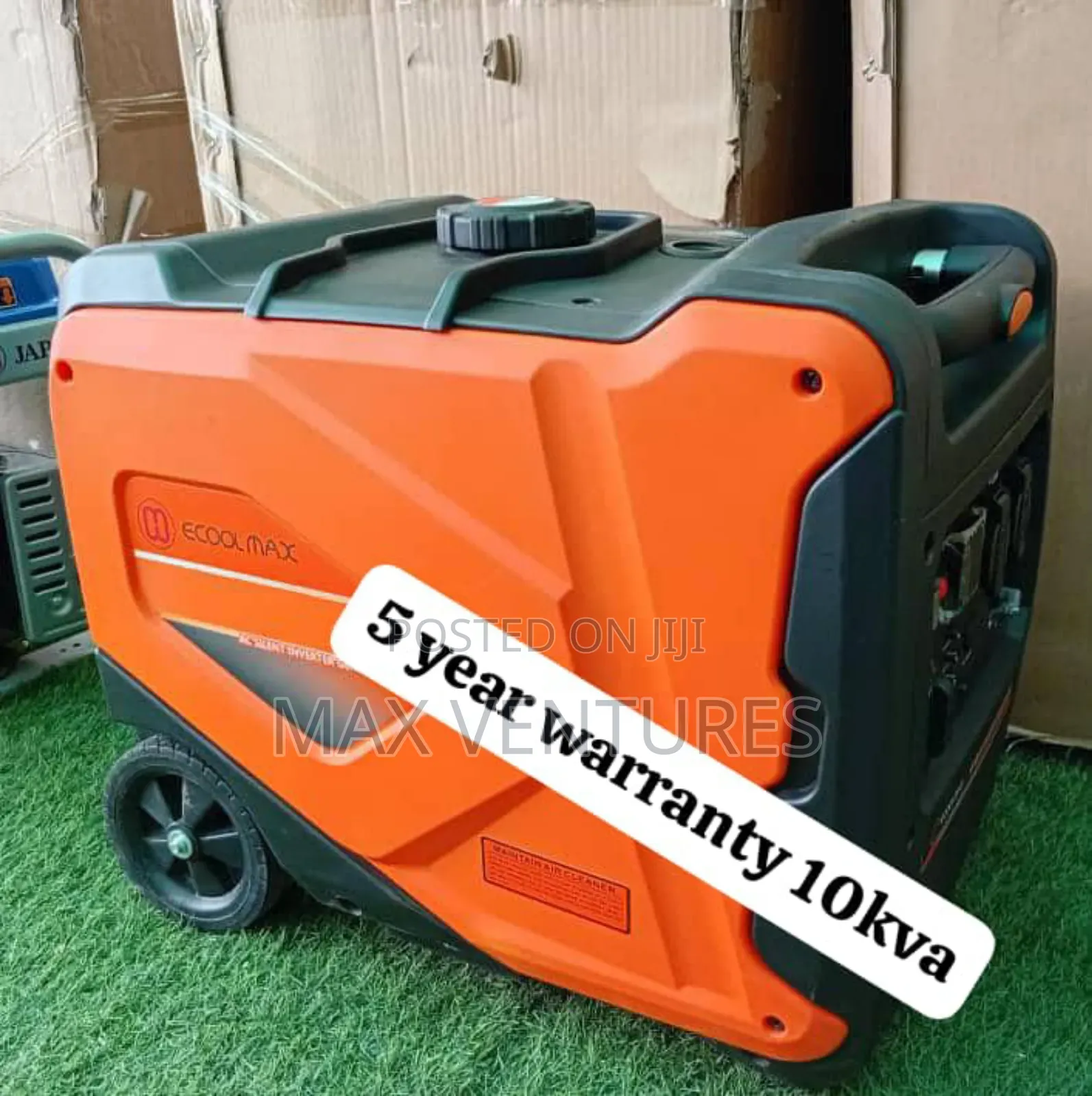 Air Cooled 10kva Ecoolmax Inverter Petrol Generator