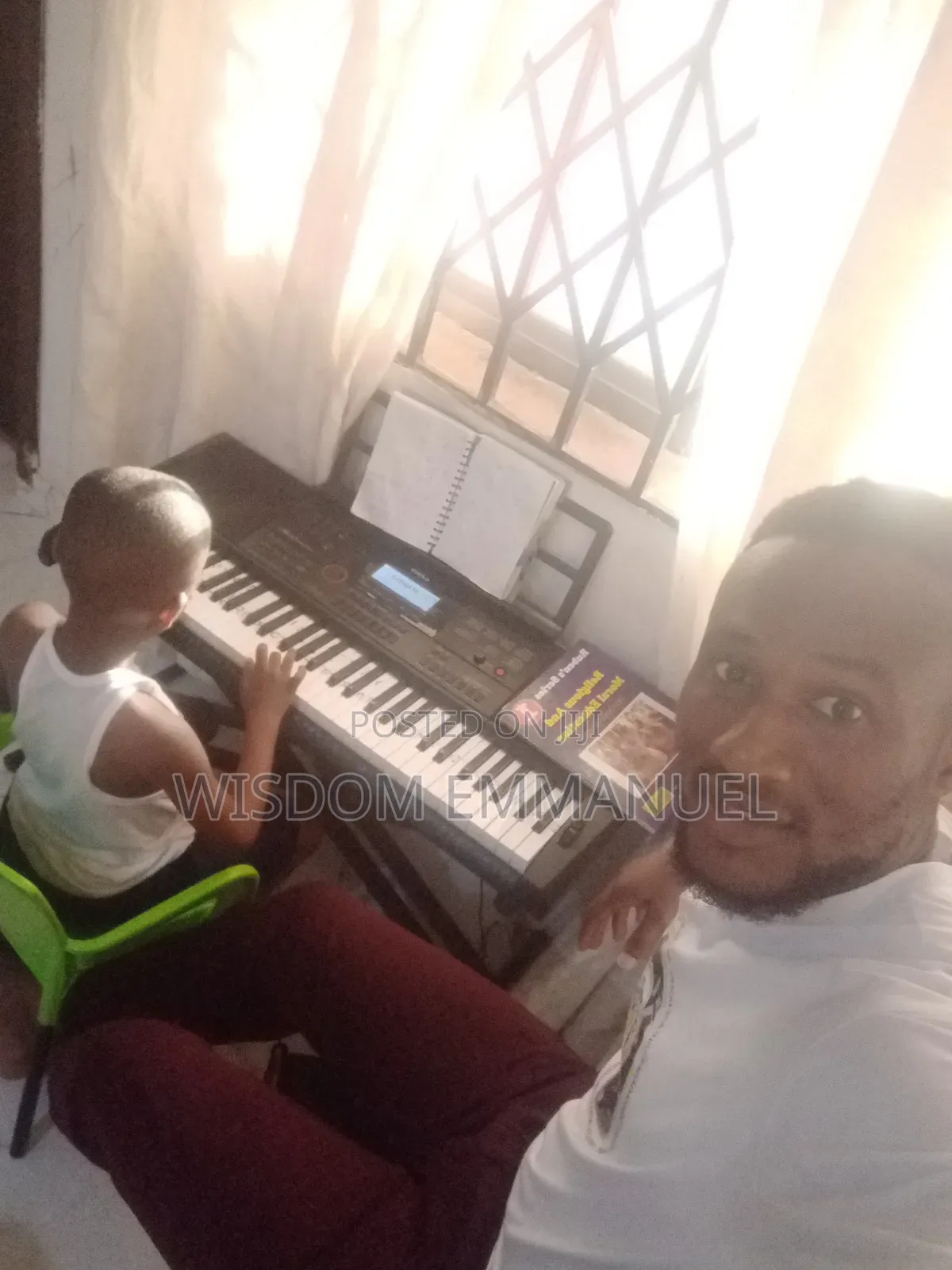Vocal Coach and Music Teacher for 7 Musical Instruments.