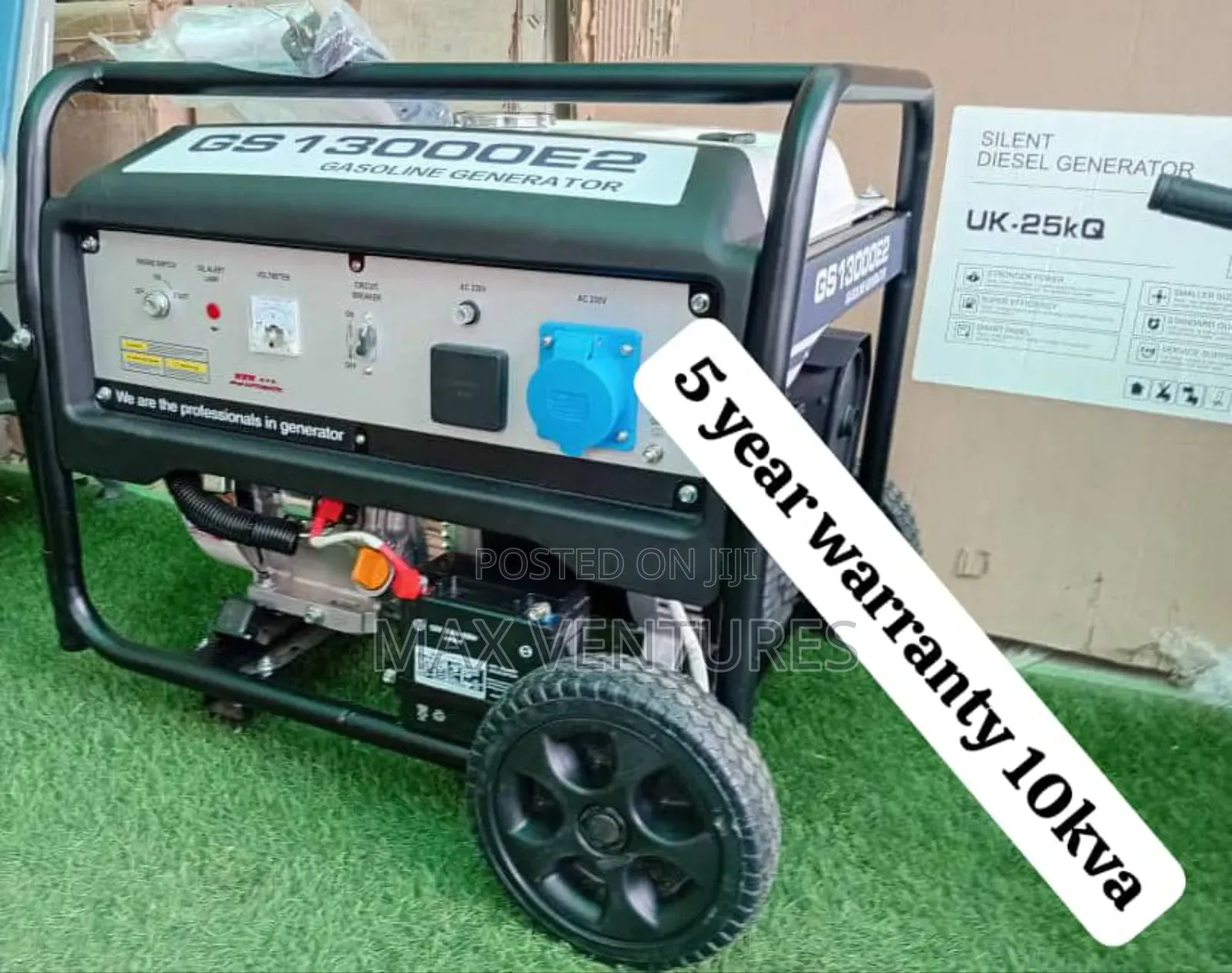 Air Cooled 10kva Uk-D Gasoline Generator Uk-D