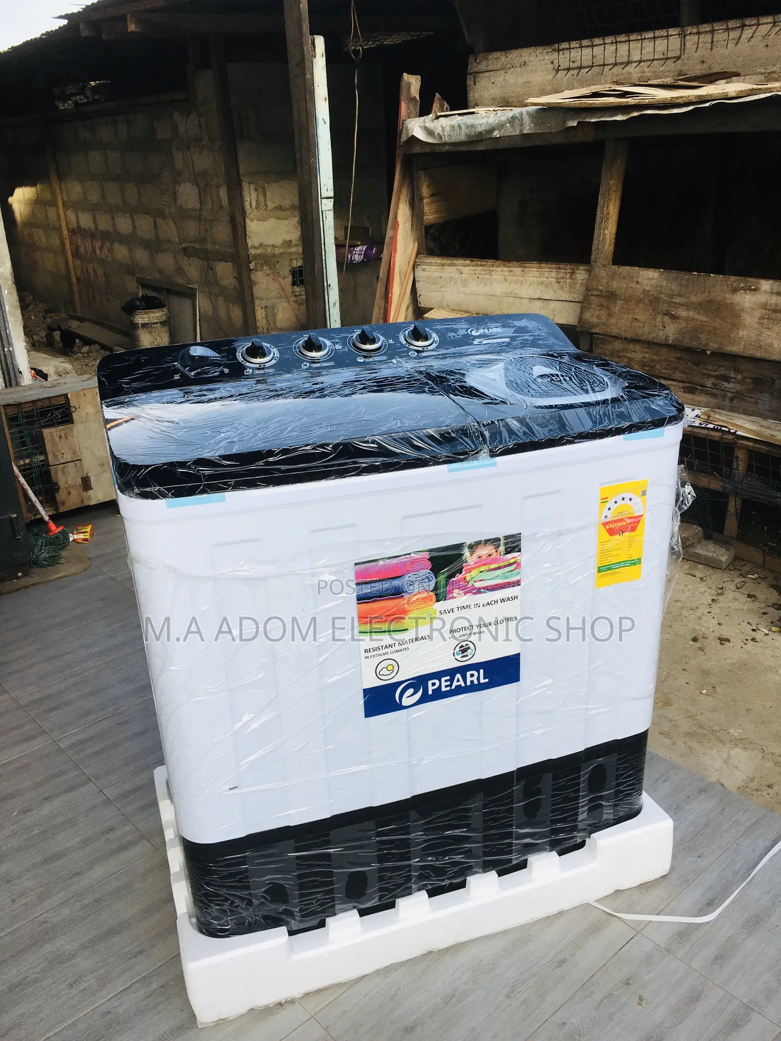 Spacious 15kg Pearl Washing Machine