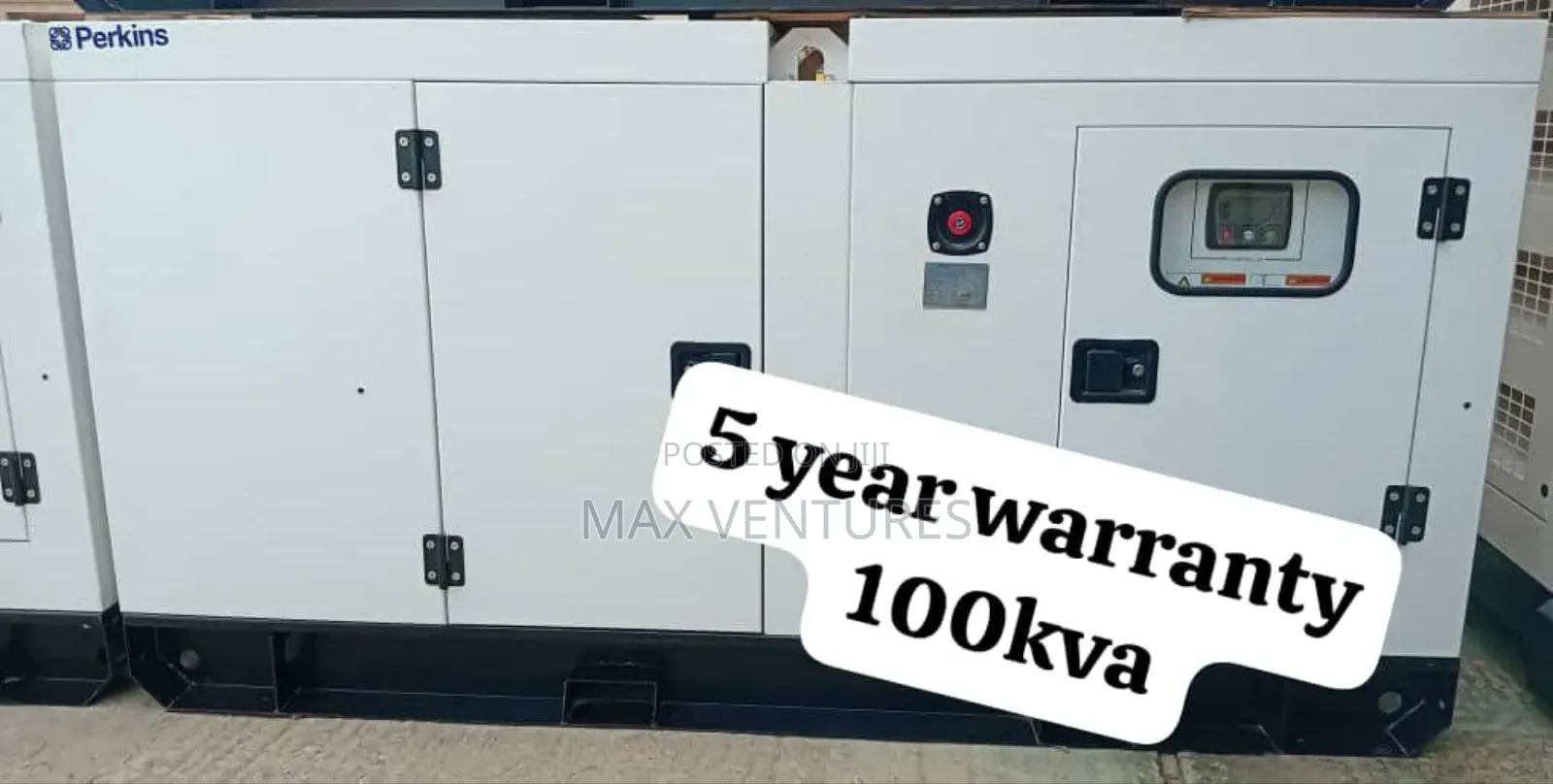 Water Cooled 100kva Diesel Generator Perkins Uk