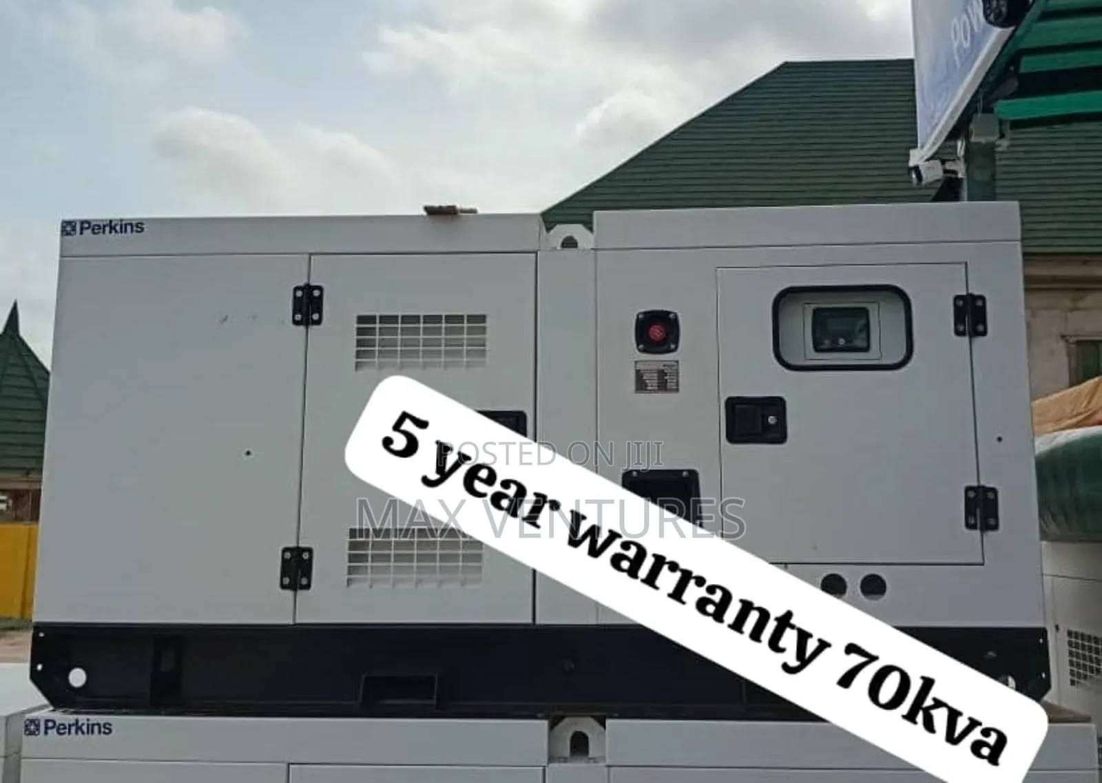 Water Cooled 70kva Diesel Generator Perkins Uk