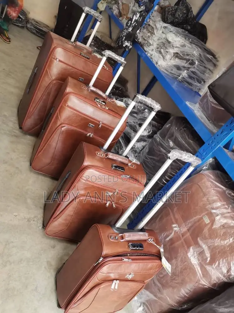 4 in 1 Leather Traveling Bag