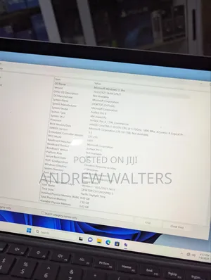 New Laptop Microsoft Surface Pro 6 8GB Intel Core I5 SSD 128GB