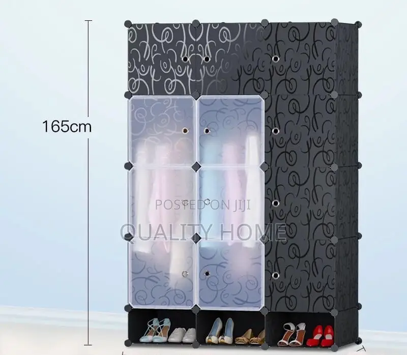 Plastic Wardrobe 12 Cubes