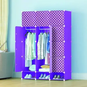 Plastic Wardrobe 12 Cubes