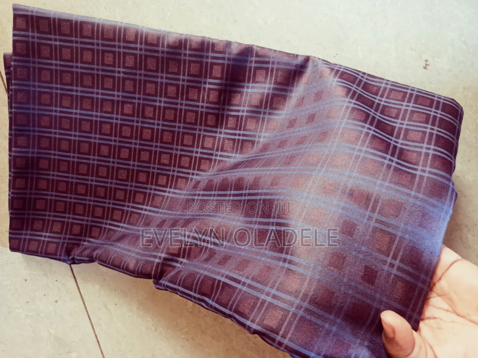Cashmere Senator Men's Fabric 4 Yards