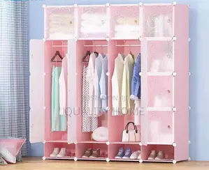 Plastic Wardrobe 16 Cubes
