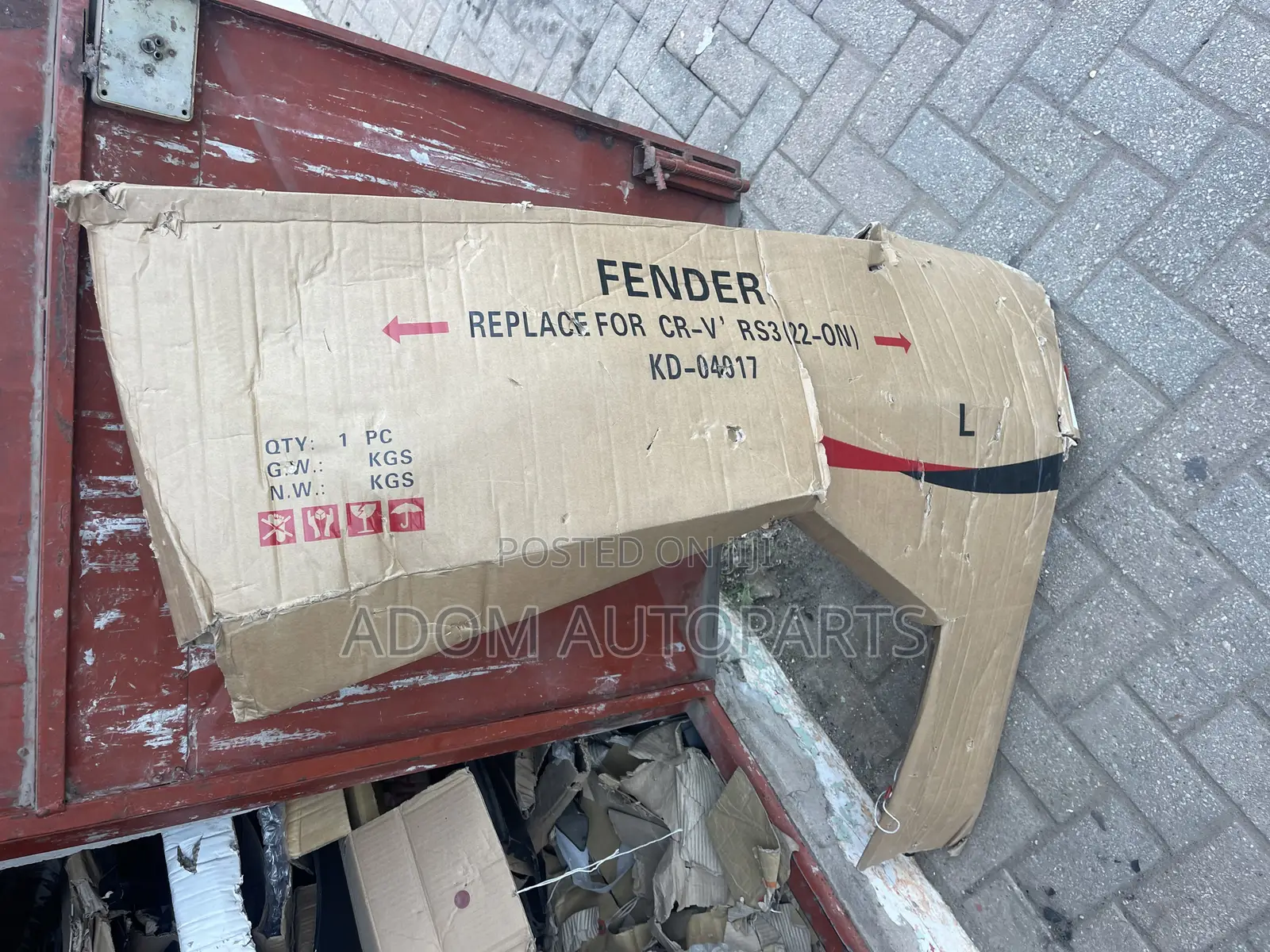 Honda CRV Fender 2023 2024 2025
