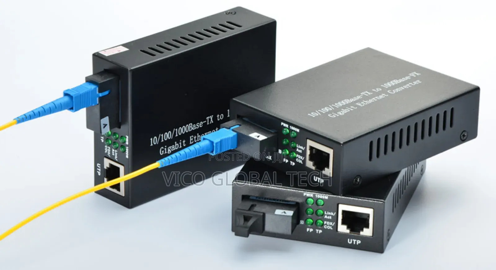 Fiber Media Converter Gigabit 10/100/1000