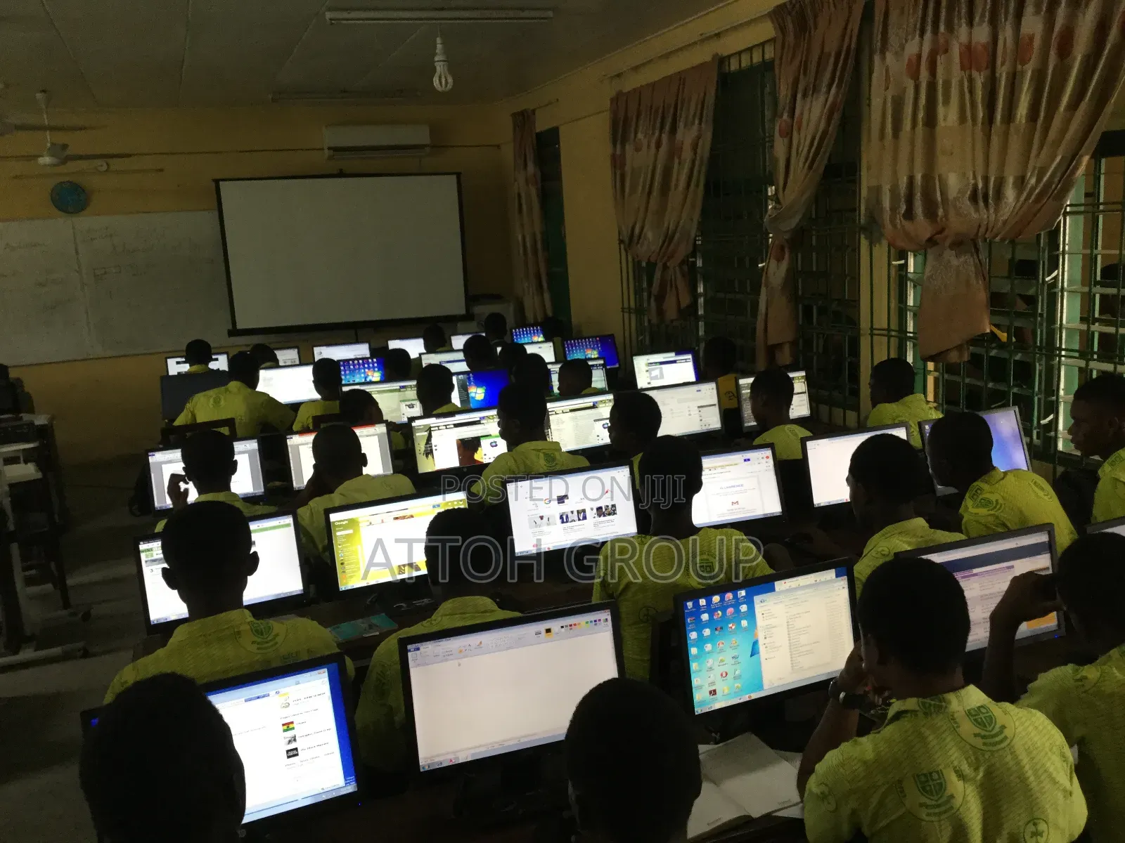 Thin Client Desktop Computer Ict Lab