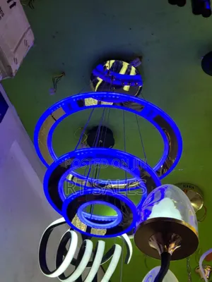 Modern 3 Steps Ceiling Chandelier Light.