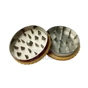 Biscuit Shaped Tobacco Grinder