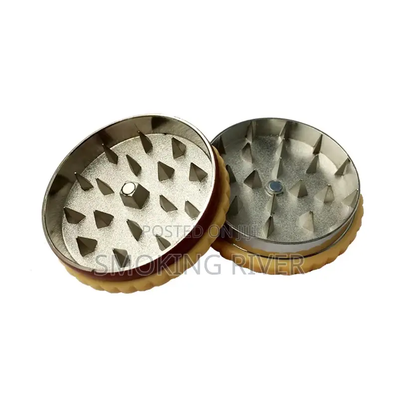 Biscuit Shaped Tobacco Grinder