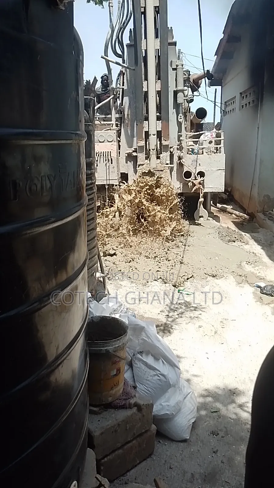 Kasoa , Winneba, Agona Swedru and Bowdjiase Borehole Drillin