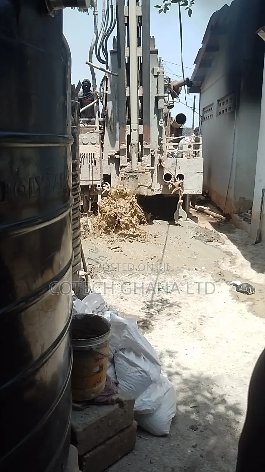 Kasoa , Winneba, Agona Swedru and Bowdjiase Borehole Drillin