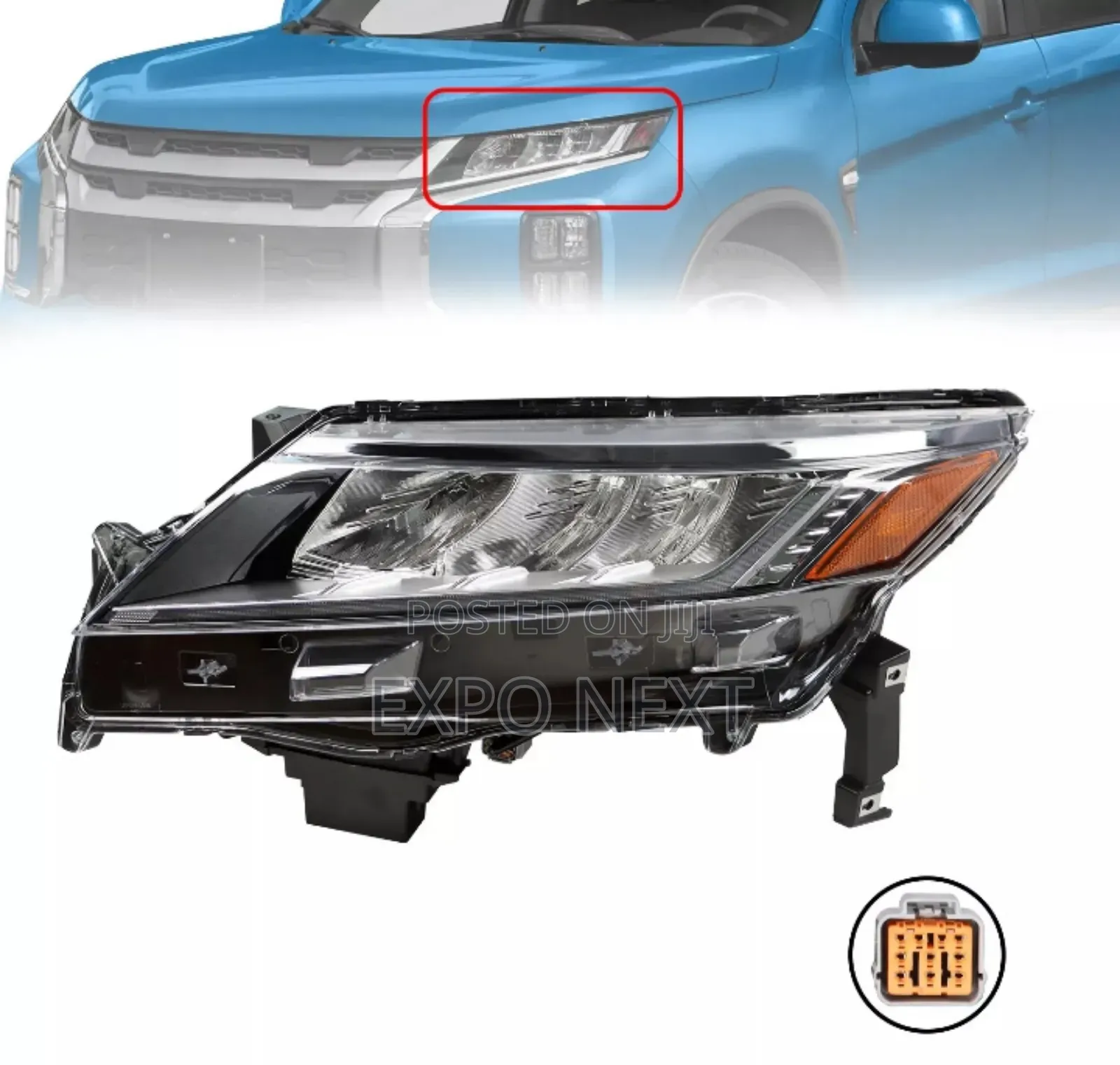 Mitsubishi Outlander Sport Led Headlight 2011-2019