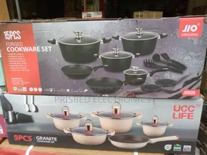 Jio 15pcs Forged Cookware Set