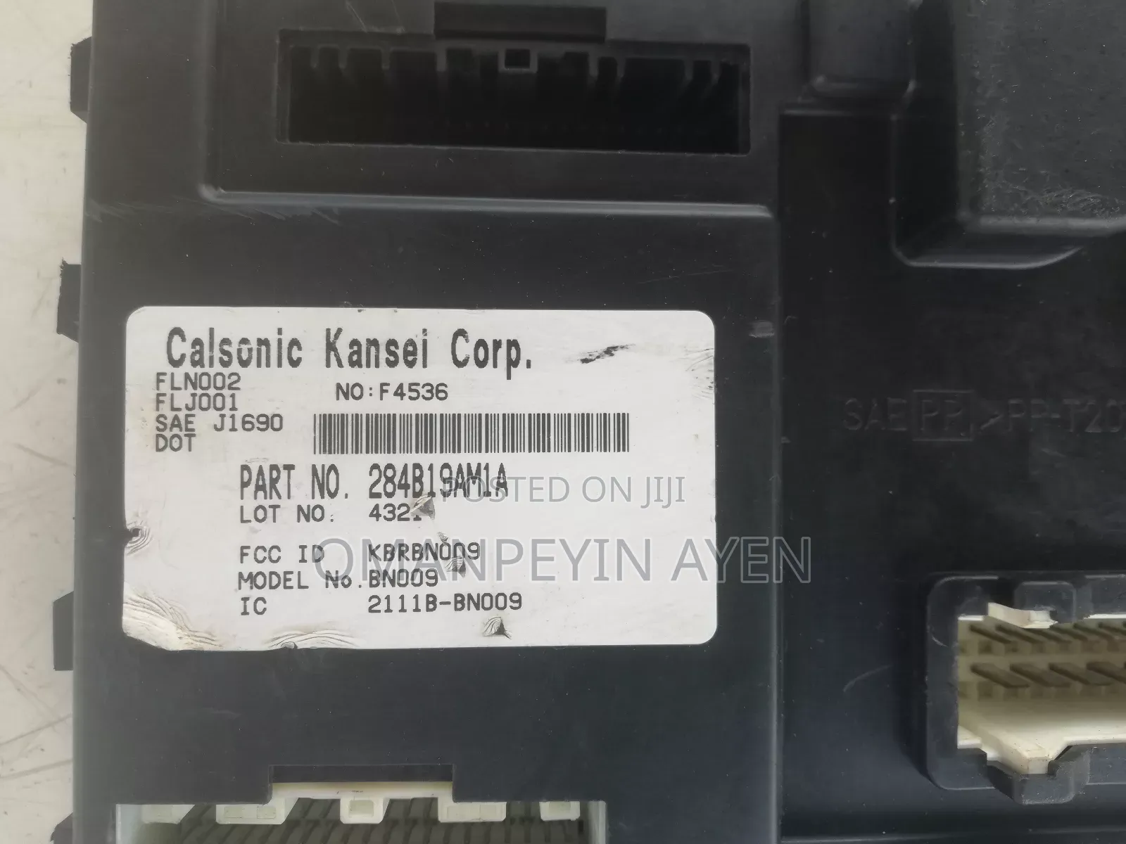 2014-Nissan Santre (Bcm )Part#284b19am1a