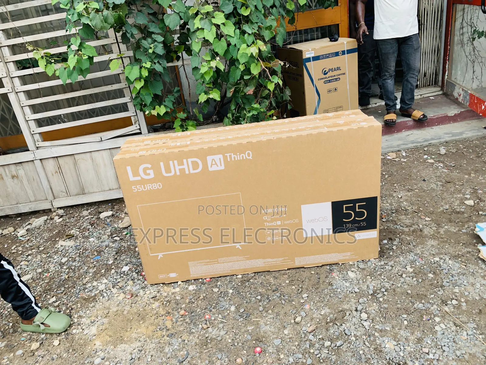 Newly Sealed in Box Lg Uhd Smart 55”Ur80006