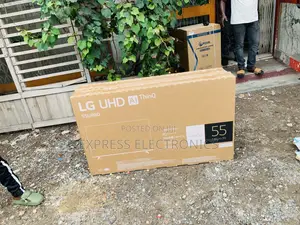 Newly Sealed in Box Lg Uhd Smart 55”Ur80006