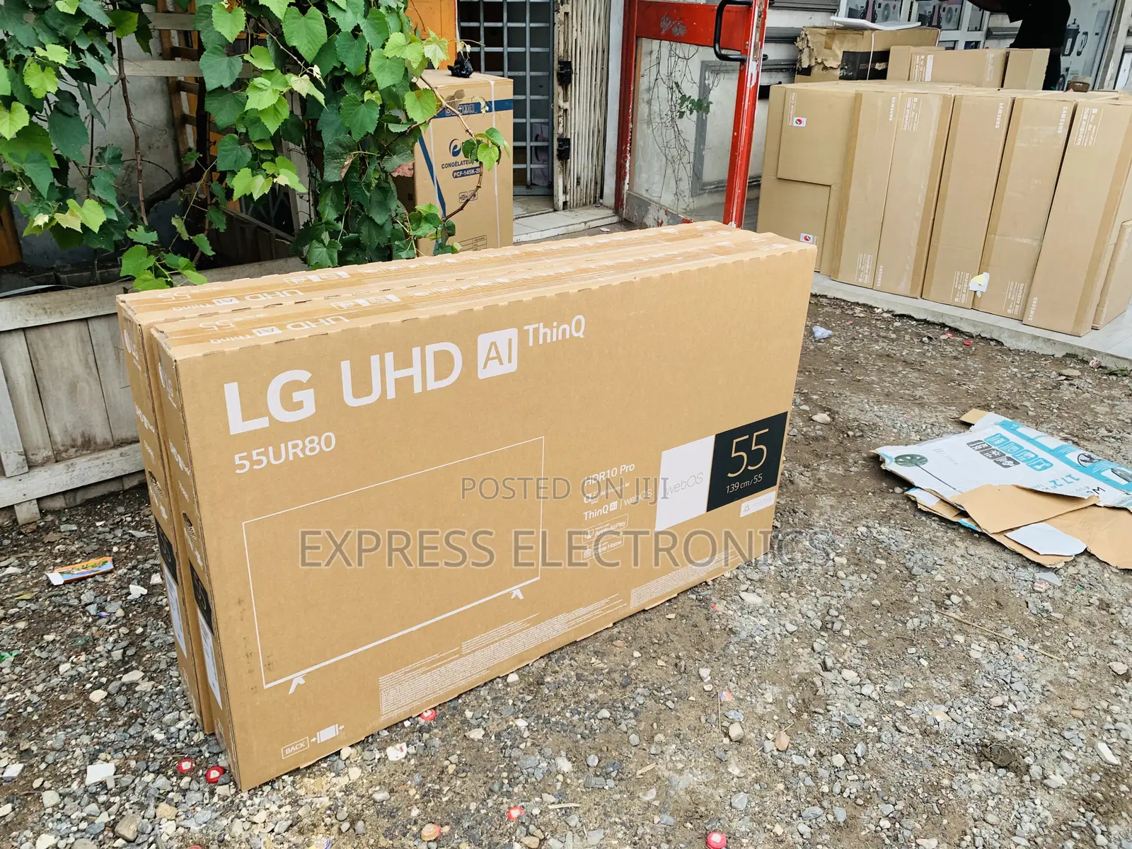 Newly Sealed in Box Lg Uhd Smart 55”Ur80006