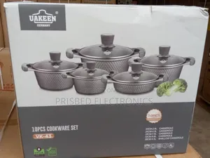 Uakeen 10pcs Granite Cookware Vk-43
