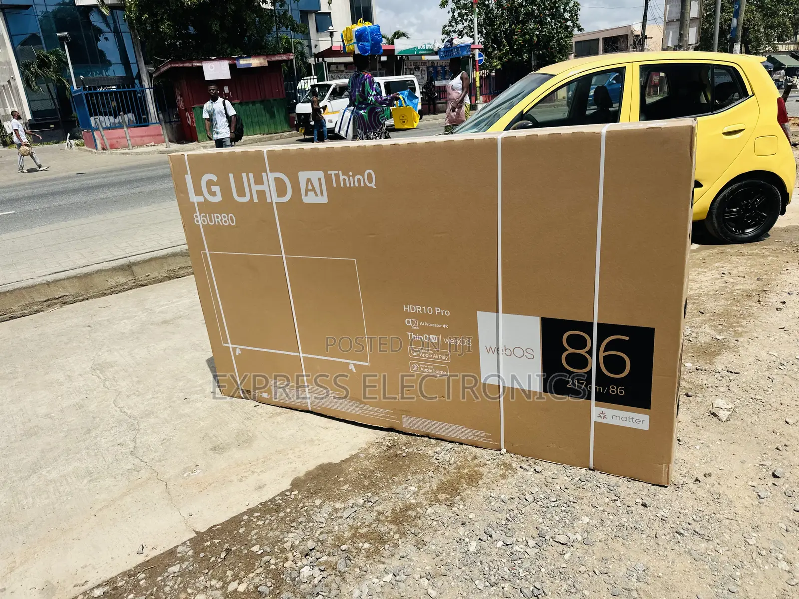 Zealous Sleek Slim Lg Uhd Smart 86”Ur81003