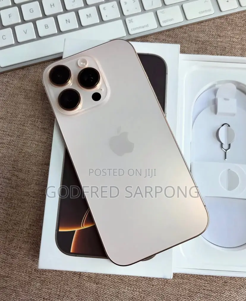 New Apple iPhone 16 Pro Max 256 GB Gold