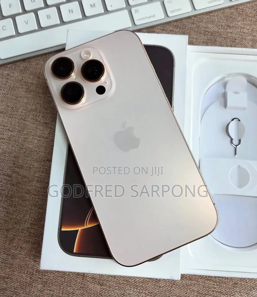 New Apple iPhone 16 Pro Max 256 GB Gold