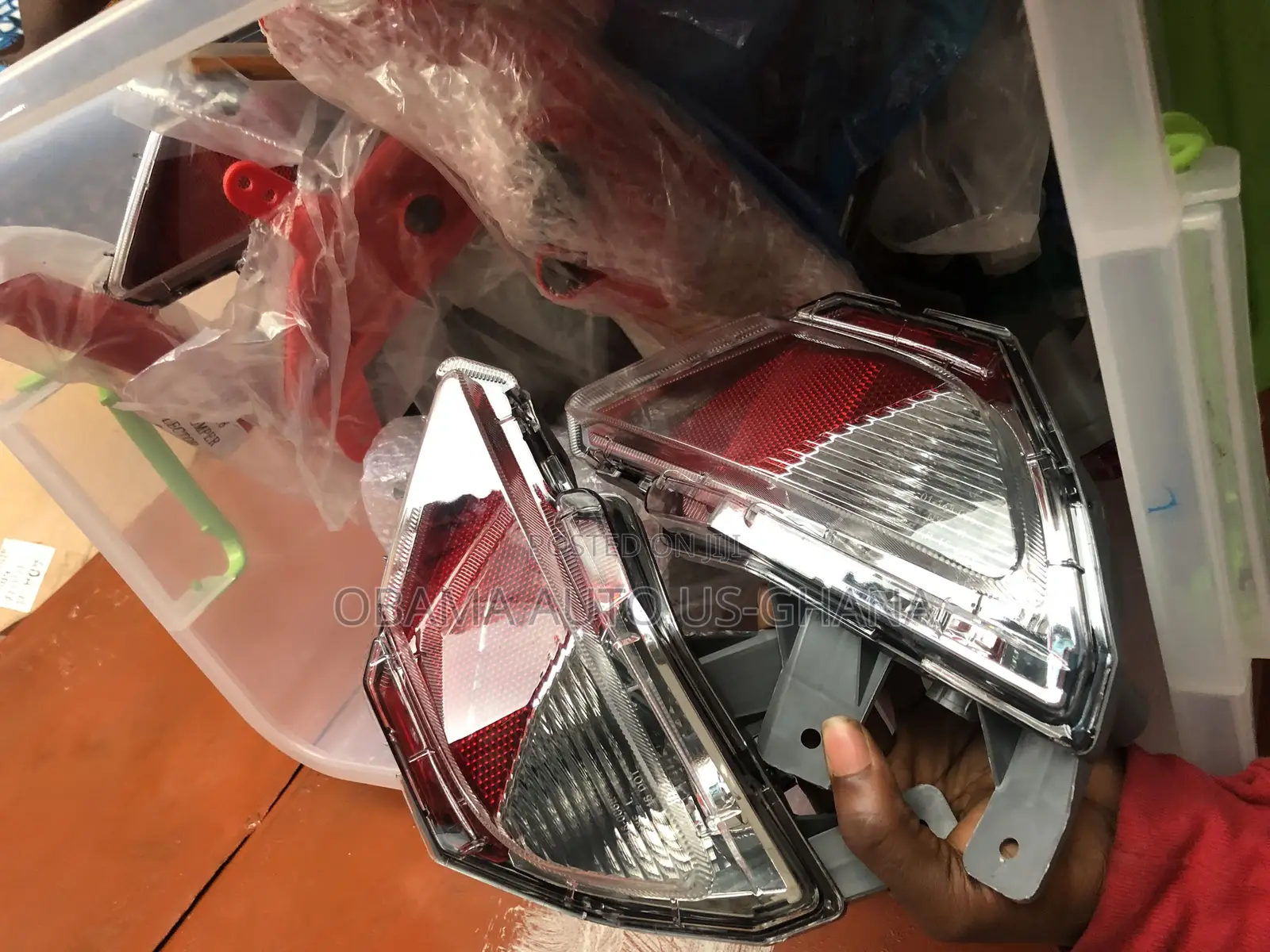 Rav4 2016 2017 2018 Rear Back Bumper Reflector Light