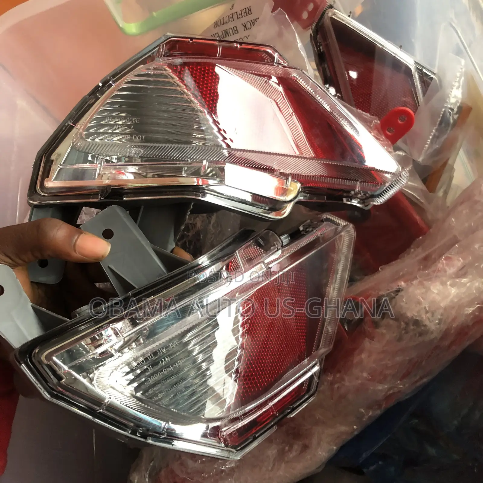 Rav4 2016 2017 2018 Rear Back Bumper Reflector Light