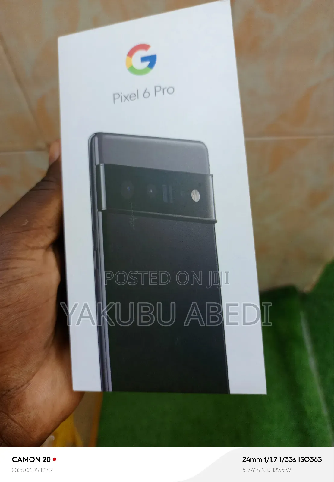 New Google Pixel 6 Pro 128 GB Black