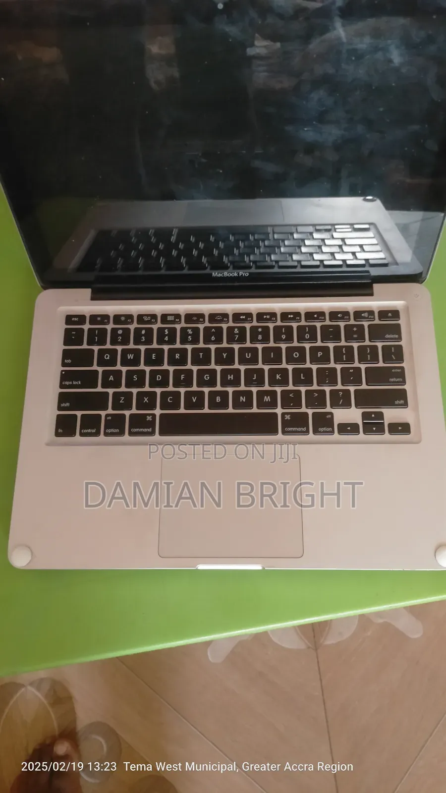 Laptop Apple MacBook 2012 8GB Intel Core I5 HDD 500GB