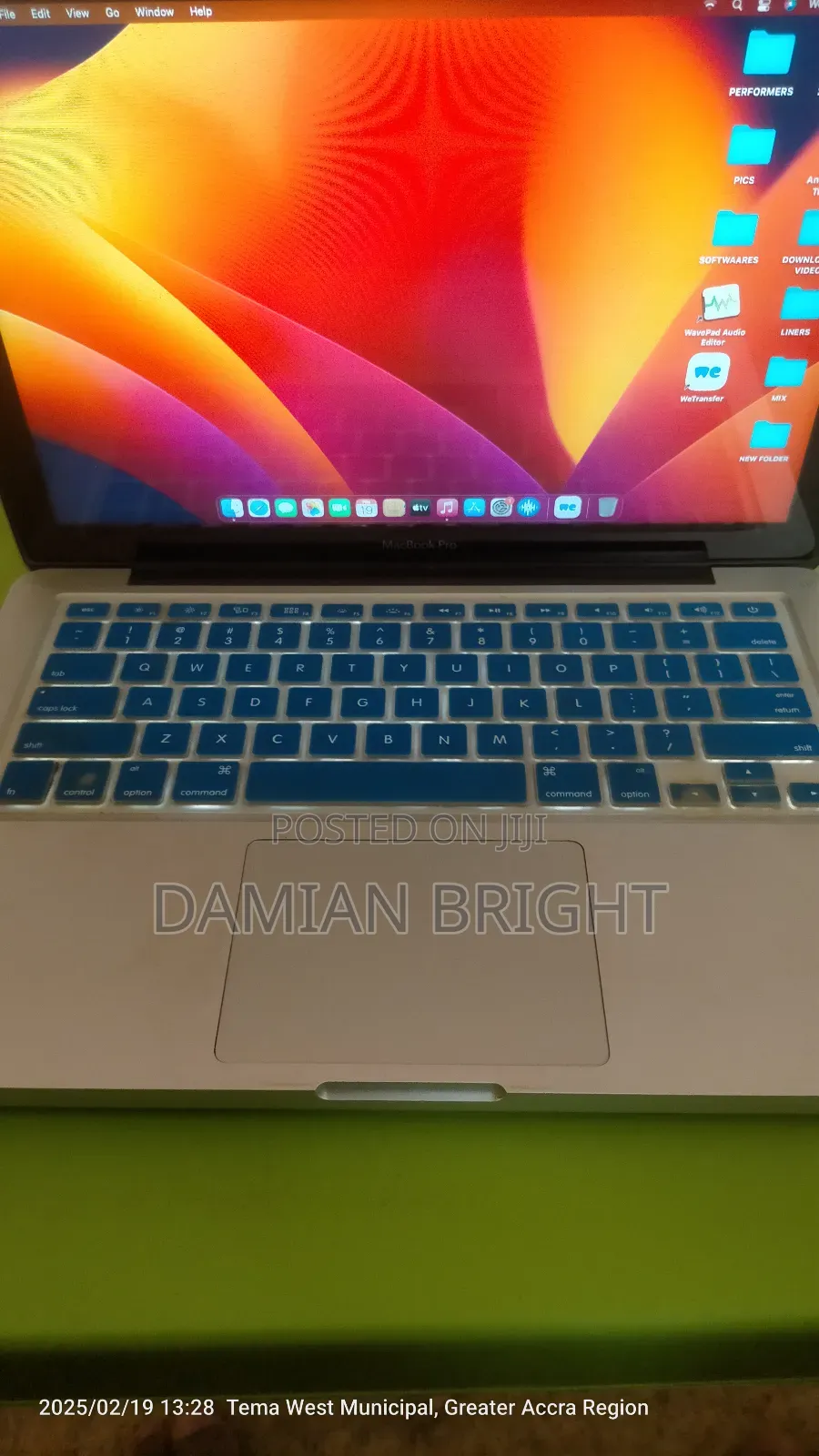 Laptop Apple MacBook 2012 8GB Intel Core I5 HDD 500GB