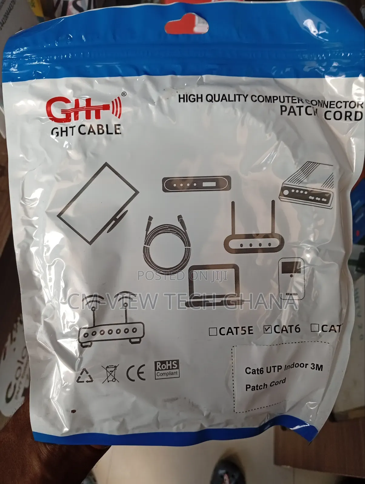 3m GHT Cat6 Patch Cord