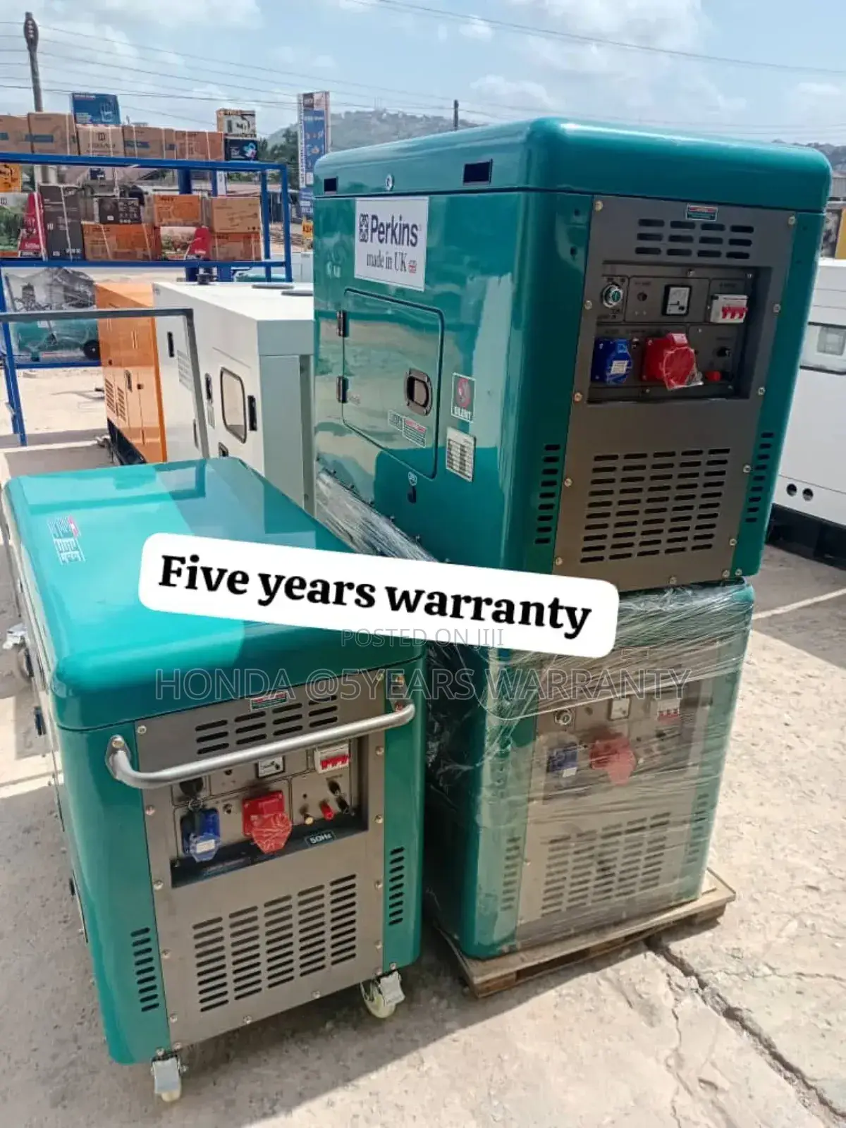 Powering Progress 18kva Diesel Perkins Generator
