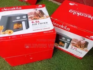 Professional Product Decakila 1600w Air Fryer 6.5l Fryer