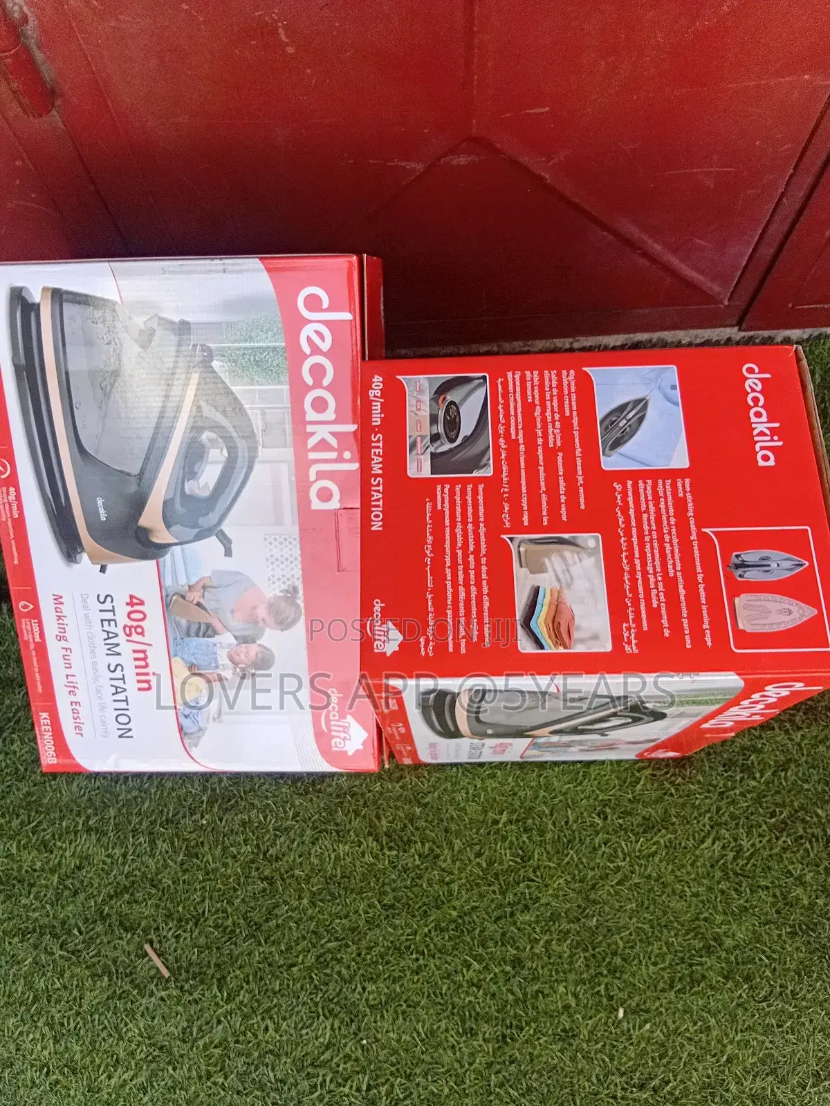 40g/Min Decakila Steam Station Decakila Iron Check Out