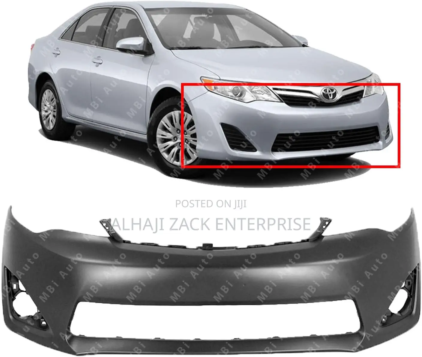 Camry 2014 Front Bumper Le