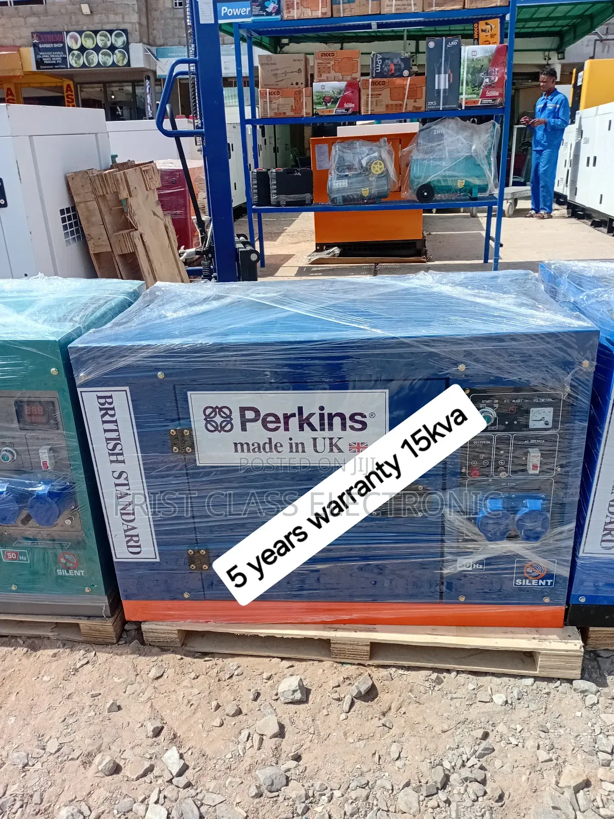 Weather Resistant 15kva Silent Diesel Engine