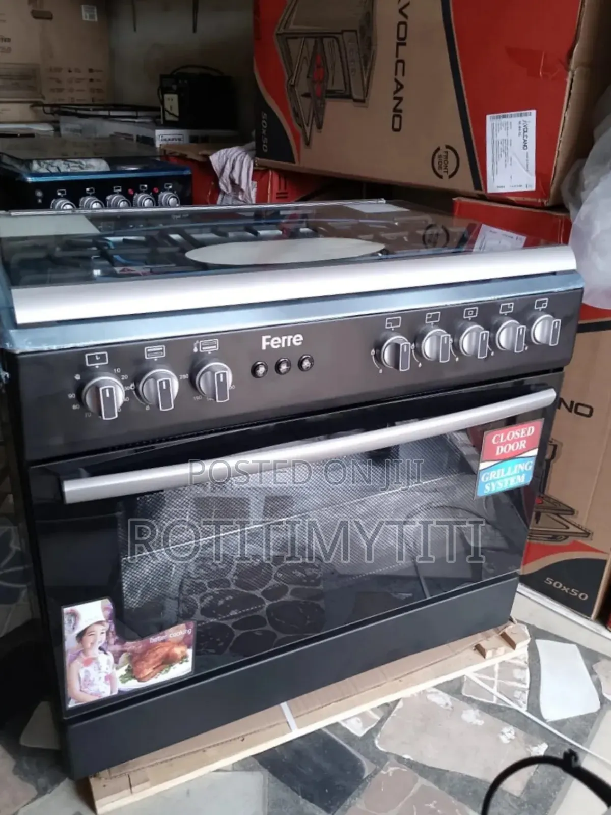 Reliable and Luxury Ferre 60x90cm Burner